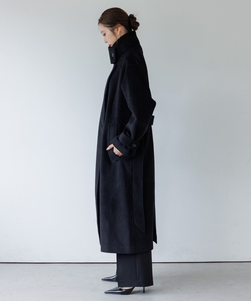 トレンチコート コート 2way collar long coat（2ウェイカラーロング