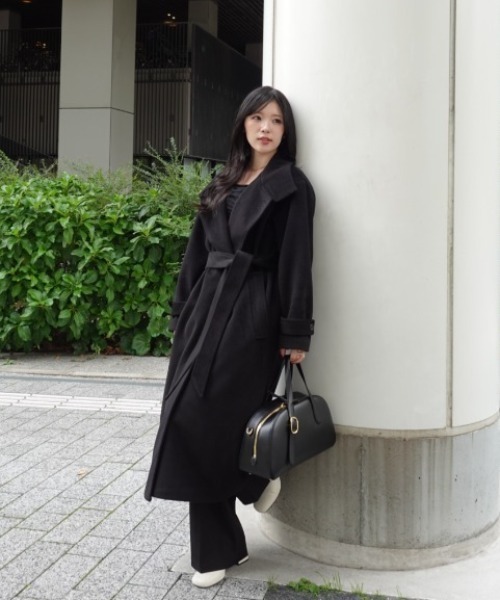トレンチコート コート 2way collar long coat（2ウェイカラーロング