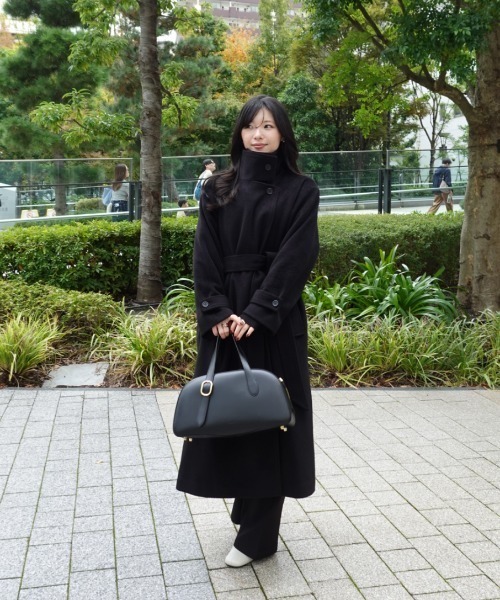 トレンチコート コート 2way collar long coat（2ウェイカラーロング
