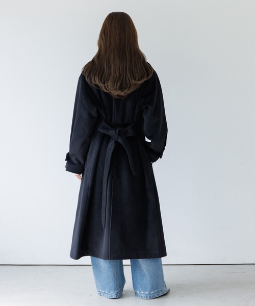 トレンチコート コート 2way collar long coat（2ウェイカラーロング