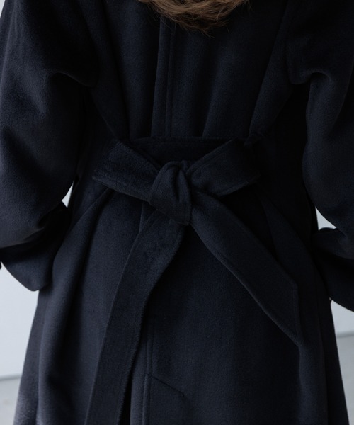 トレンチコート コート 2way collar long coat（2ウェイカラーロング