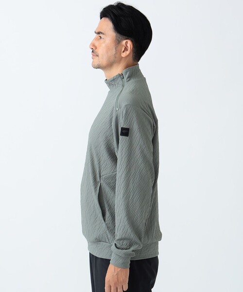 「BEAMS GOLF」 長袖Tシャツ M ブラック メンズ