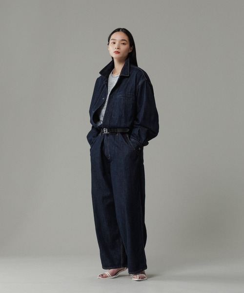 ADAM ET ROPE'（アダムエロペ） オールインワン デニム オールインワン