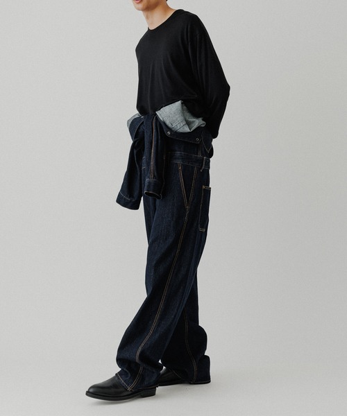 ADAM ET ROPE'（アダムエロペ） オールインワン デニム オールインワン