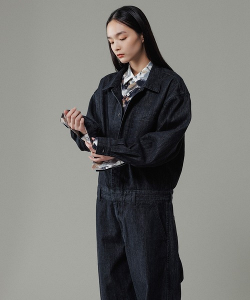 ADAM ET ROPE'（アダムエロペ） オールインワン デニム オールインワン