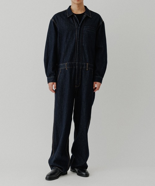 ADAM ET ROPE'（アダムエロペ） オールインワン デニム オールインワン