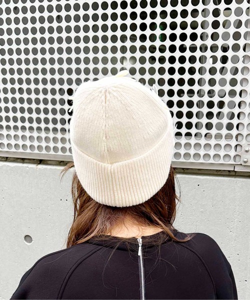 PICCIN（ピッチン） ニット帽 ニットキャップ リボンニット帽