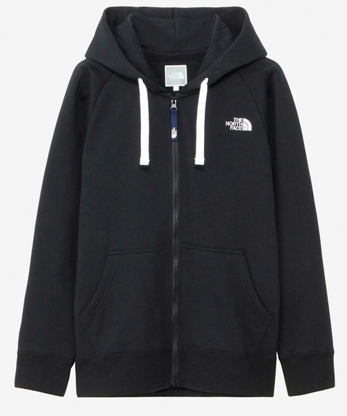 THE NORTH FACE 「THE FACE」 ジップアップパーカー L レッド