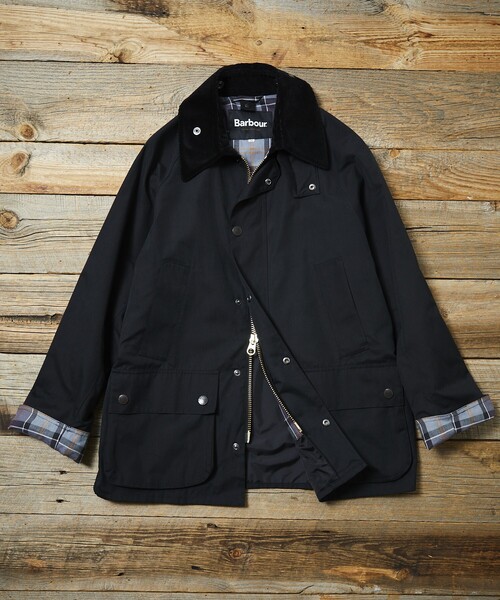 Barbour ブラック カバーオール FREAK'S STORE カバーオール Barbour × STORE/バブアー 別注