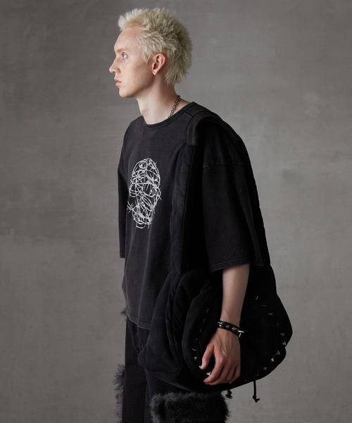 GRANCY ショルダーバッグ 「GRANCY」Hoodie motif Shoulder Bag