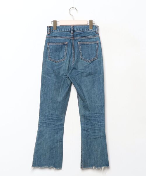 「CIAOPANIC」 加工ブーツカットデニムパンツ SMALL ブルー レディース