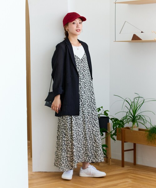 ワンピース 限定展開　インド 花柄 プリント キャミワンピース | FREAK'S STORE | 07