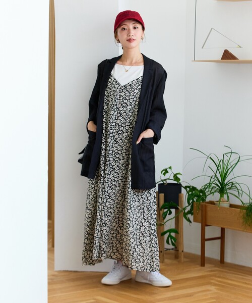 ワンピース 限定展開　インド 花柄 プリント キャミワンピース | FREAK'S STORE | 08