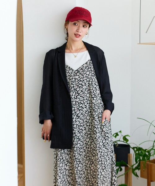 ワンピース 限定展開　インド 花柄 プリント キャミワンピース | FREAK'S STORE | 09