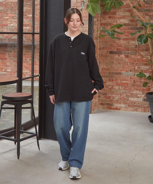 THE CRAFT CREW PRODUCTS ヘンリーネック tシャツ マルチファンク
