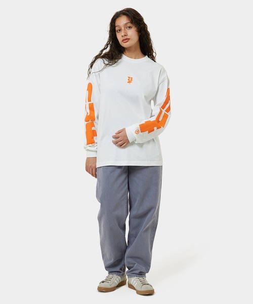 「HUF」 長(zhǎng)袖Tシャツ LARGE ブラック メンズ