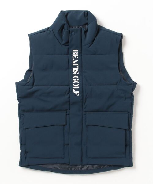 BEAMS GOLF（ビームス ゴルフ） ベスト LARGE ネイビー メンズ