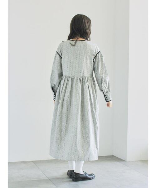 TSUHARU by Samansa Mos2　新品　LIBERTY　ワンピース TSUHARU by Samansa Mos2 ワンピース 「LIBERTY」Forest Wave柄