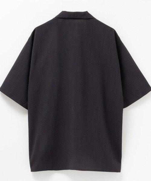 「URBAN COLLECTION」 半袖シャツ M グレイッシュベージュ メンズ_画像3