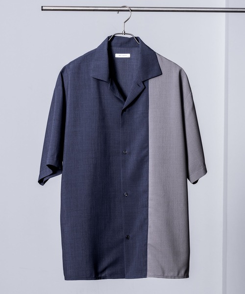 「URBAN COLLECTION」 半袖シャツ M グレイッシュベージュ メンズ_画像6