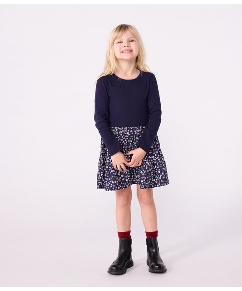 PETIT BATEAU（プチバトー） ワンピース ワンピース キッズ 子供服