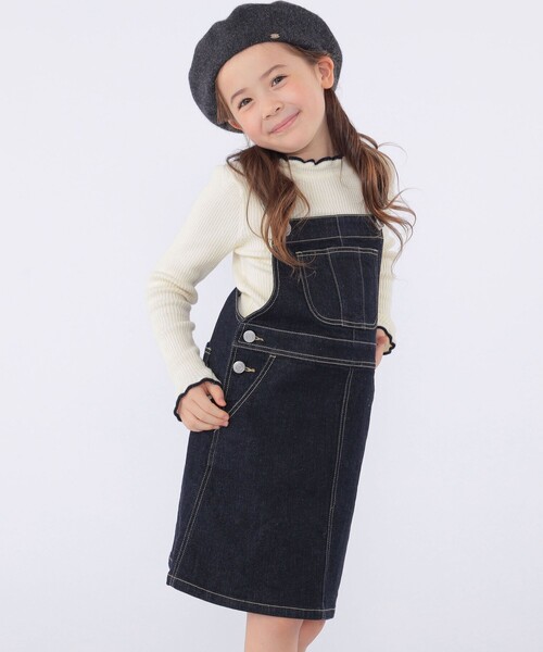オールシーズン130cm女の子 SHIPS（シップス） スカート SHIPS KIDS:100〜130cm /デニム