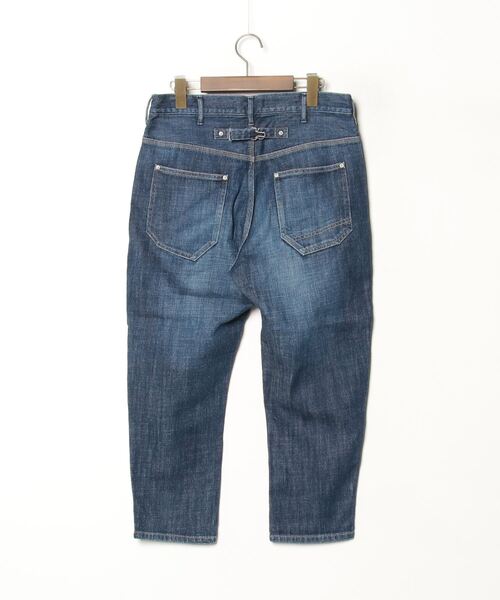 「Johnbull」 加工デニムパンツ MEDIUM インディゴブルー レディース_画像2