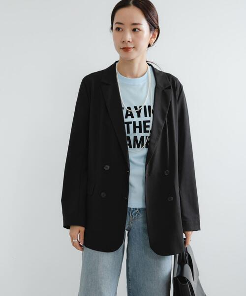 アーバンリサーチ　ダブル　ウールコート ITEMS URBANRESEARCH（アイテムズ アーバンリサーチ） コート アウター