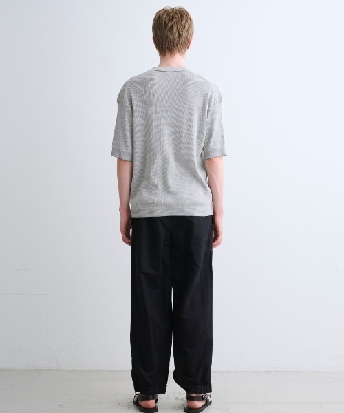 three dots（スリー ドッツ） tシャツ オーガニックコットン ワッフル