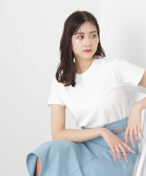 「JILL by JILL STUART」 半袖Tシャツ FREE ホワイト レディース_画像5