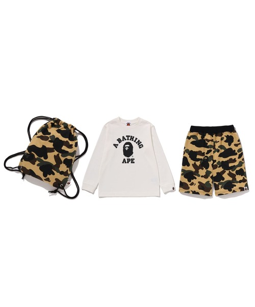 A BATHING APE（アベイシングエイプ） 出産祝い 1ST CAMO COLLEGE KIDS