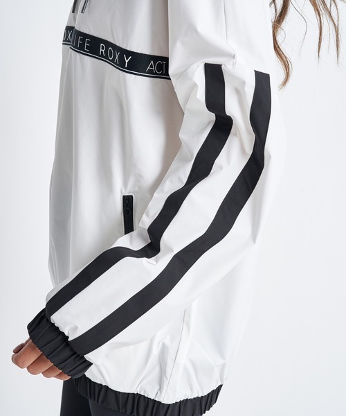 「ROXY」 ブルゾン LARGE ホワイト レディース_画像6