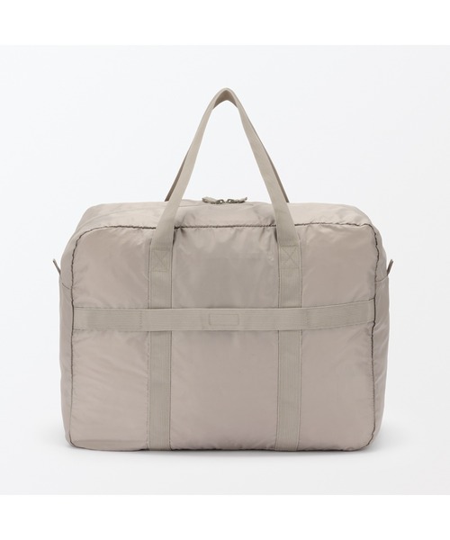 無印良品（MUJI） ボストンバッグ たためる 撥水 横型ボストンバッグ
