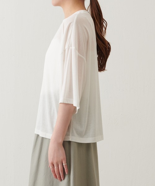 「COLLAGE GALLARDAGALANTE」 半袖Tシャツ FREE ホワイト レディース_画像3