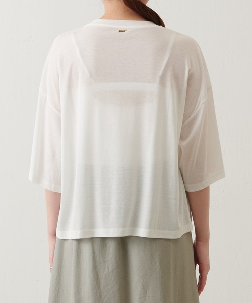 「COLLAGE GALLARDAGALANTE」 半袖Tシャツ FREE ホワイト レディース_画像4