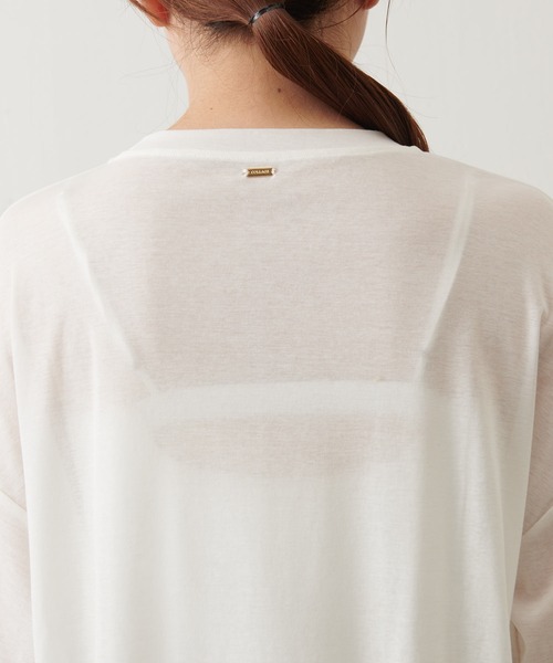 「COLLAGE GALLARDAGALANTE」 半袖Tシャツ FREE ホワイト レディース_画像5