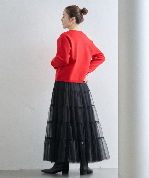 IENA（イエナ） カーディガン 「追加」スーパーファインスムースクルー