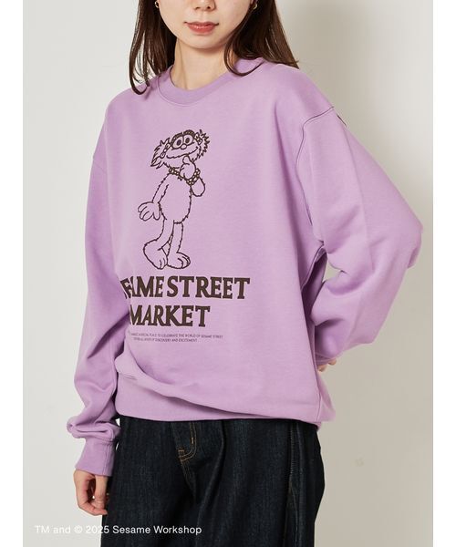 トレーナー スウェット 「VINTAGE SKETCH」裏毛プルオーバー レディース メンズ