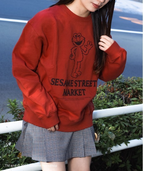 トレーナー スウェット 「VINTAGE SKETCH」裏毛プルオーバー レディース メンズ