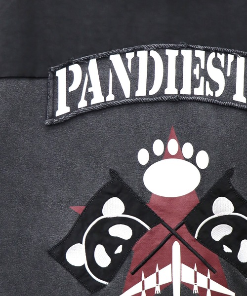 PANDIESTA（パンディエスタ） パーカー エアフォースパンダ切替フルZIP