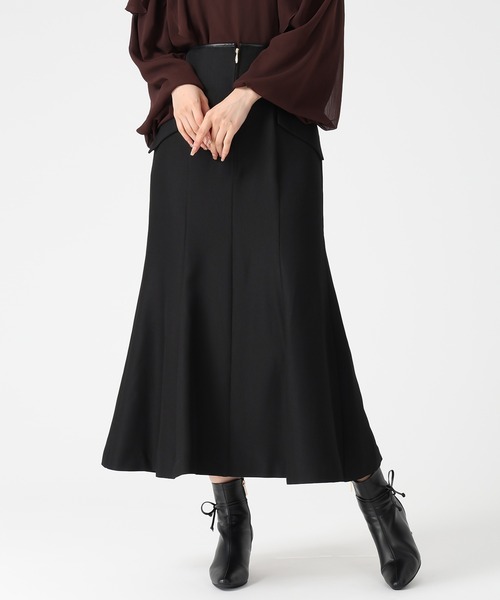 スカート フロントジップマーメイドスカート