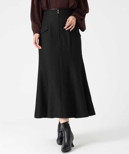 スカート フロントジップマーメイドスカート