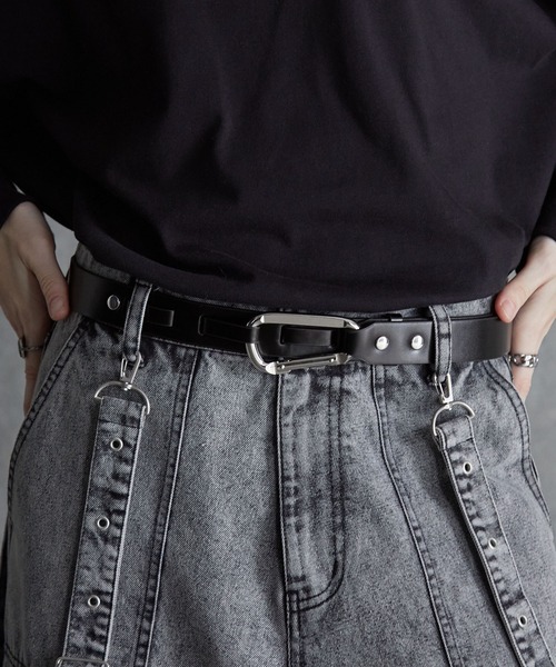 SERACE ベルト 「SERACE」Carabiner buckle belt / カラビナバックル