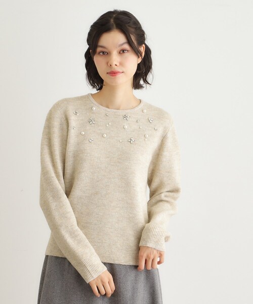 LAURA ASHLEY（ローラアシュレイ） ニット セーター 「モヘヤ混