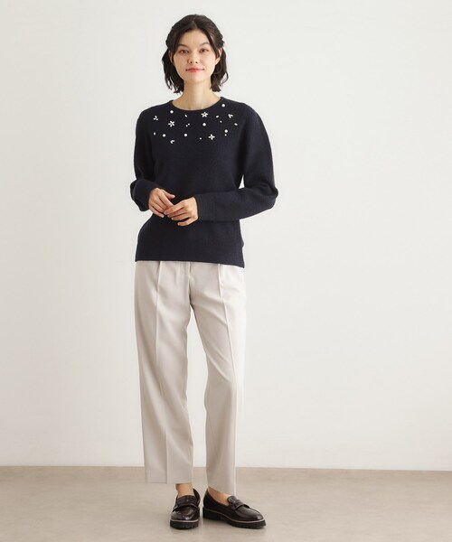 LAURA ASHLEY（ローラアシュレイ） ニット セーター 「モヘヤ混