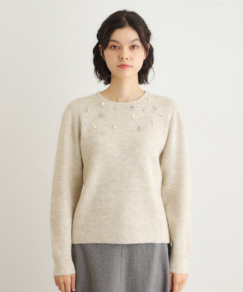 LAURA ASHLEY（ローラアシュレイ） ニット セーター 「モヘヤ混
