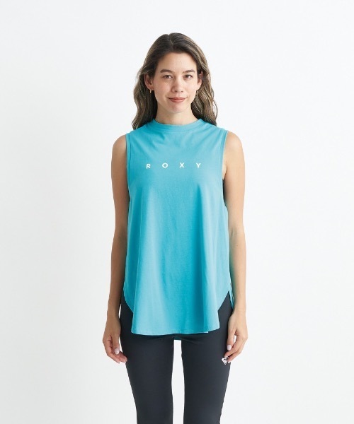 「ROXY」 ノースリーブトップス MEDIUM ホワイト レディース_画像4