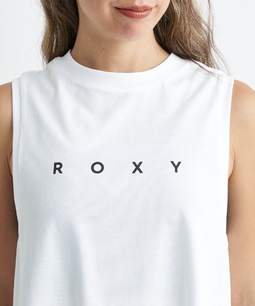 「ROXY」 ノースリーブトップス MEDIUM ホワイト レディース_画像8
