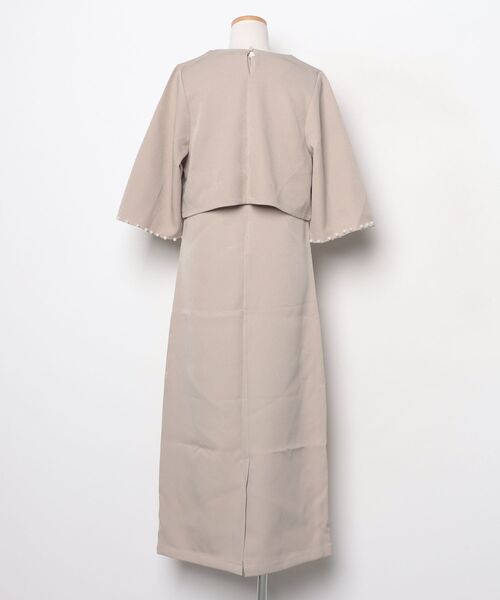 「coca（coca）」 コンビワンピース M ベージュ レディース_画像2