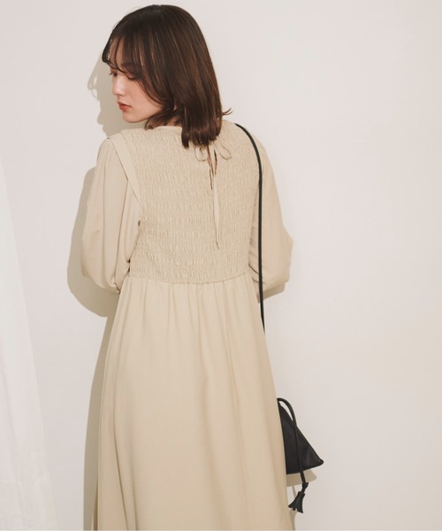 「FREE'S MART」 長袖ワンピース SMALL グリーン レディース_画像4